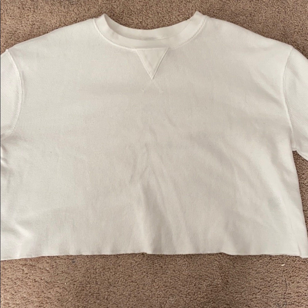 Waffle Knit Long Sleeve